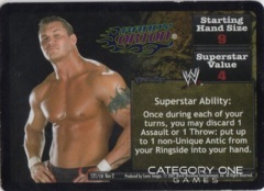 REVOLUTION Randy Orton Superstar Card